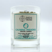 Load image into Gallery viewer, Crystal Candle - Calming Paradise
