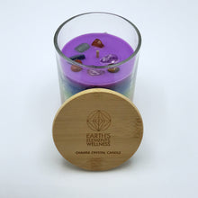 Load image into Gallery viewer, 7 Chakra Crystal Candle