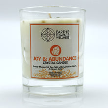 Load image into Gallery viewer, Crystal Candle - Joy &amp; Abundance
