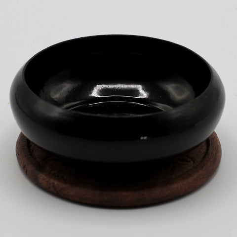 Smudge Pot with Wooden Coaster