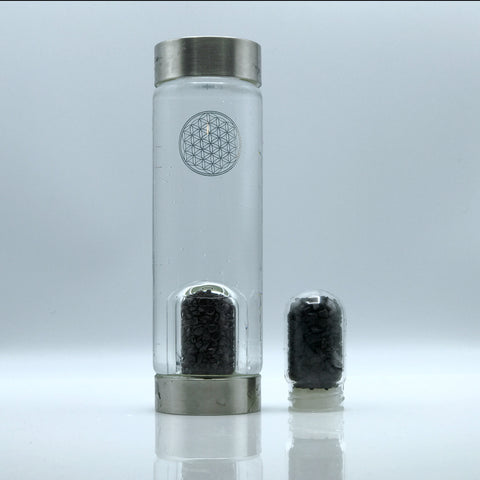 Crystal Elixir Water Bottle | Gem Water, Shungite Crystals